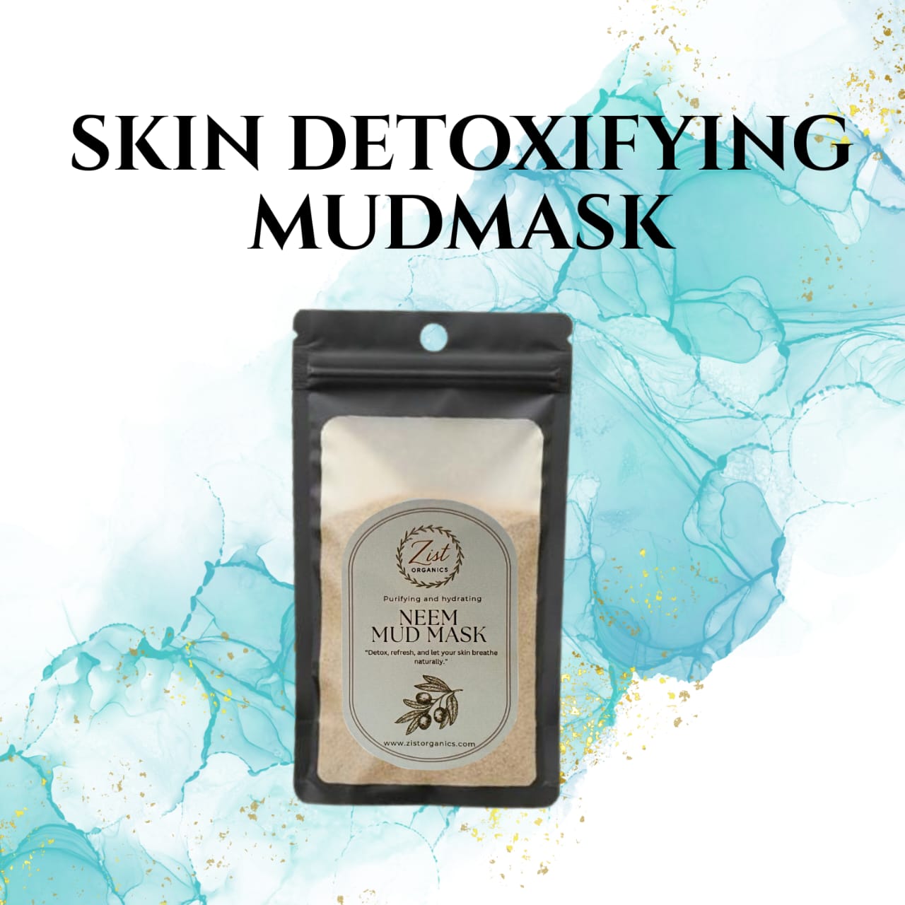 ANTI-ACNE MUDMASK { CONTROL OIL, REMOVE DEAD SKINS}